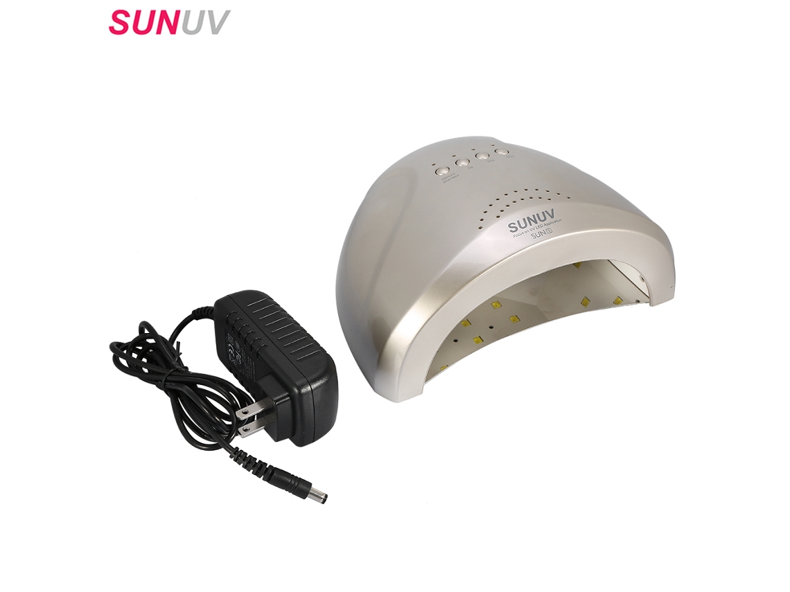 Lâmpada De Secagem Para Unhas Sunuv Com 30 Leds 48w Para Todos Os Géis De Unhas Moda