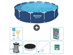 Bestway Piscina Bestway Steel Pro Redonda - 396x84 Cm - 7-peças S299