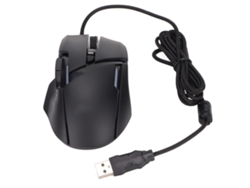 Mouse Com Fio 7200dpi 6 Níveis Ajustáveis Luz Rgb Respiração Para Gaming E Escritório Compatível Com Pc
