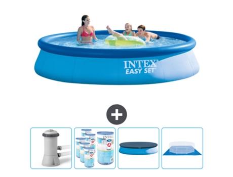 Piscina Insuflável INTEX 28142GN-CB88 (7290 L - 396x84cm)