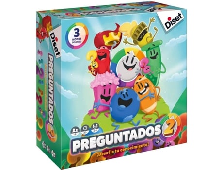 Juego de Mesa DISET Preguntados 2 (Edad Minima: 8 años - Español)
