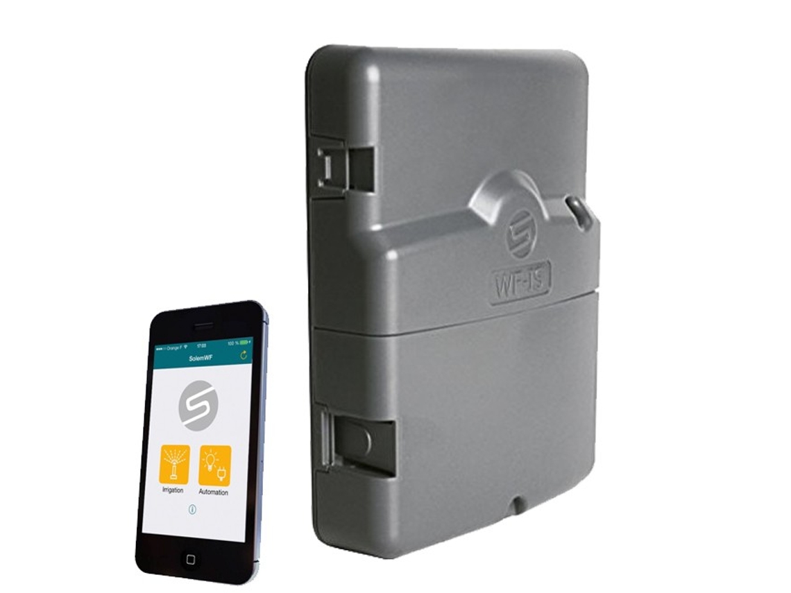 Programador SOLEM AC eléctrico 2 estaciones controlado por Wifi Oferta exclusiva