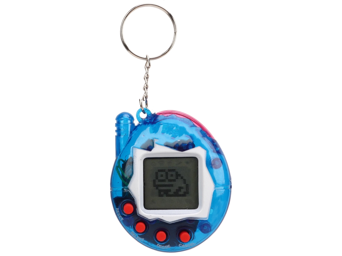 Llavero De Juguete Interactivo Portátil Con Mascota Virtual Para Niños - Azul
