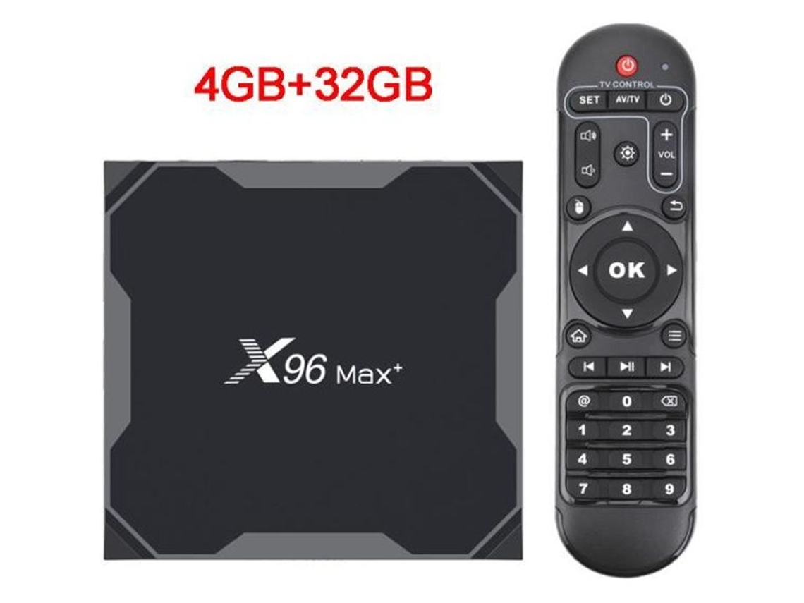 Box Smart TV X96 Max Plus (Android - 4K Ultra HD - 4Gb - 32 GB)