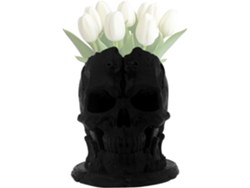 Soporte Para Brochas De Maquillaje, Estilo Gótico De Calavera De Terror, Almacenamiento Decorativo Para Oficina Y Baño.