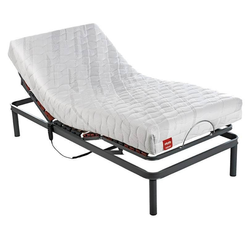 Pack Confortcel Cama articulada pikolin 80x190cm perfilado somier 5 planos juego de y