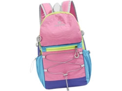 Mochila Harilla Resistente Informal Para Caminar Ir Al Trabajo Diario Hombre Mujer Color Rosa. Ligero