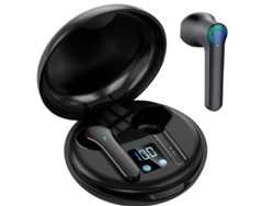 Micrófono Tws Hi Fi Estéreo Para Apple Yizhood Bluetooth Negro