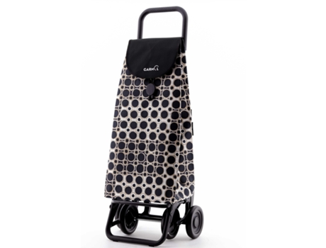 Carro de La Compra G5 Círculos Preto 55L GARMOL