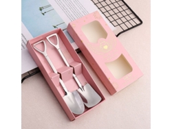 Cucharas De Acero Inoxidable Con Forma De Pala, 2 Unidades, Ideales Para El Té Y Para Mezclar (pi Zmr)