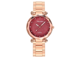 Reloj De Pulsera De Cuarzo Para Mujer Zhoulianfa Con Números Romanos, Estrellas Y Diseño Celeste - Esfera Negra