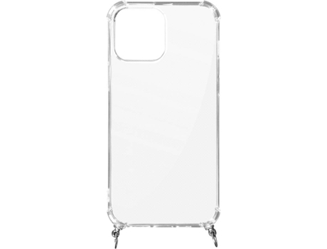Carcasa iPhone 12 Mini AVIZAR Anillo Personalizable con Bisutería Transparente