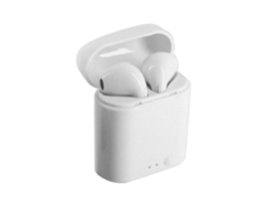 Auriculares Estéreo Hifi Inalámbricos Bluetooth 5.0 Con Cancelación De Ruido Y Control Por Teclas - Blanco I7s