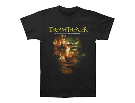 Camiseta ROCKINSTONE Dream Theater Metrópolis (XL)