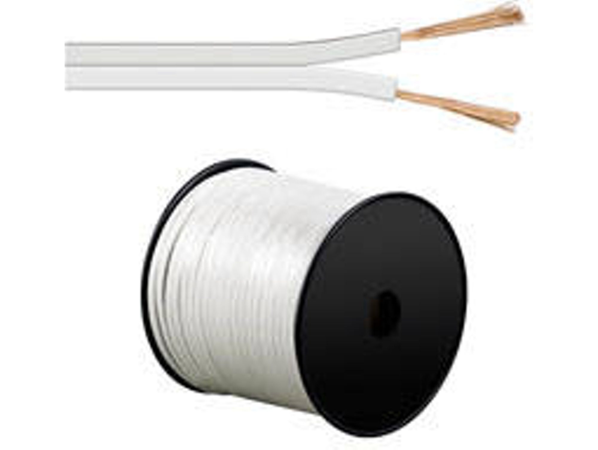 Cable Audio GOOBAY (100 m - Blanco)