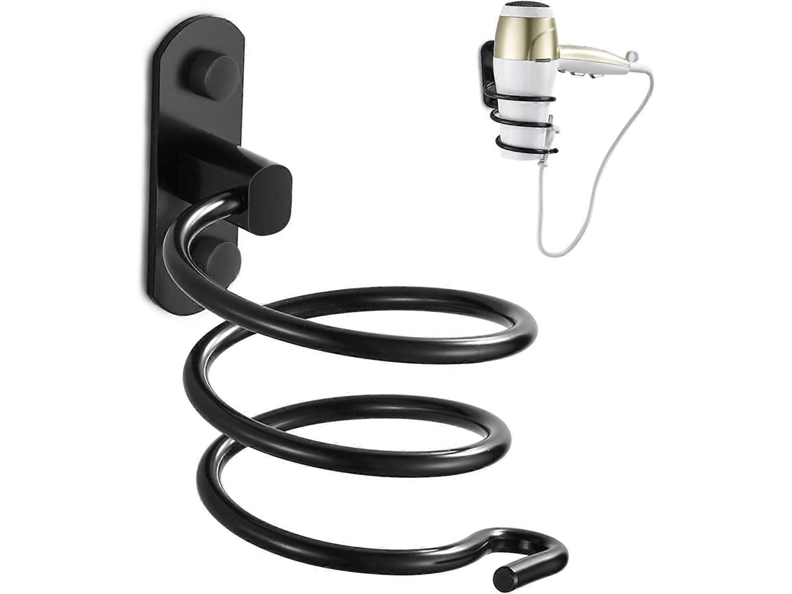 Soporte para secador de pelo adecuado para 2025, montaje en pared, soporte de pared para cabello con GOKOCO