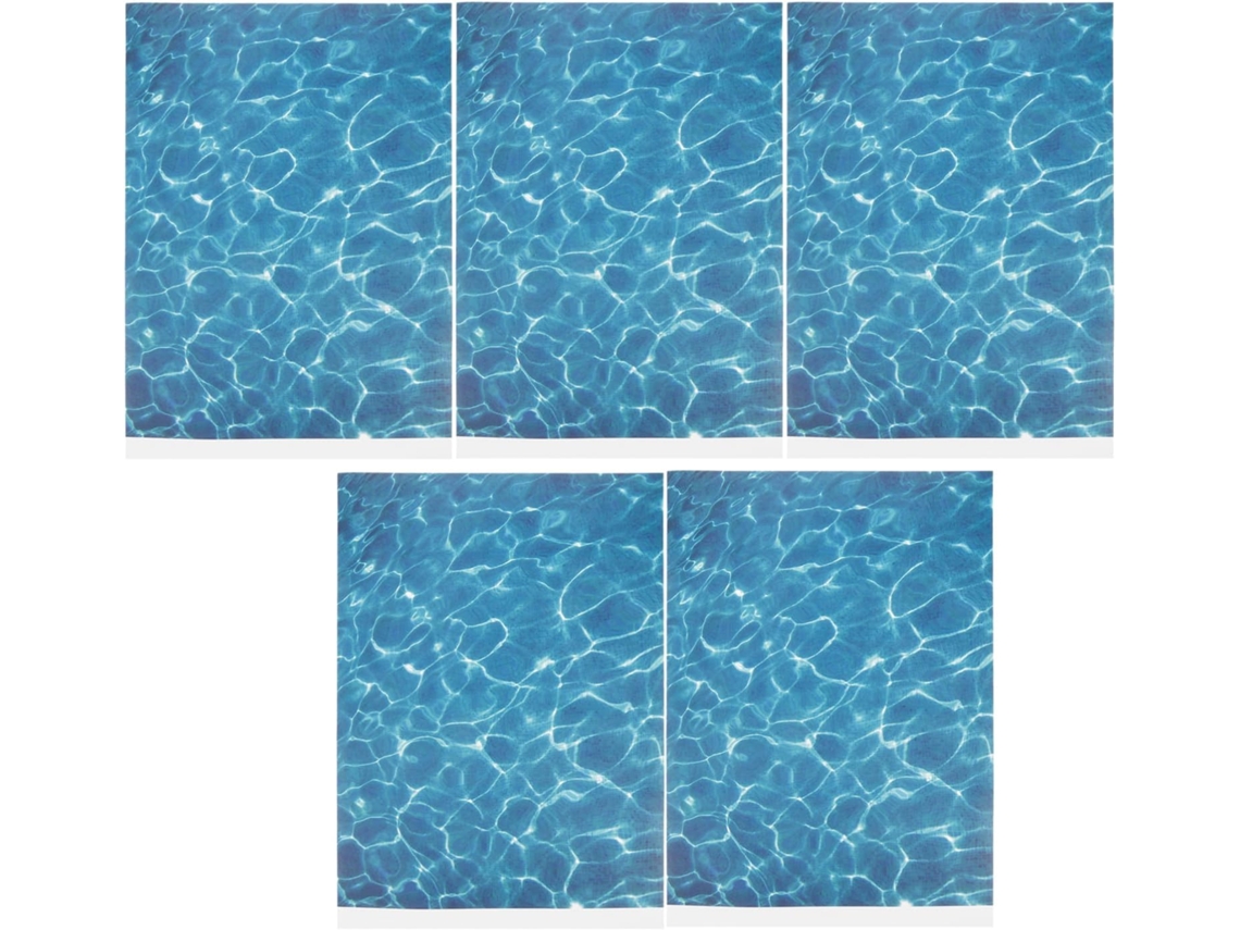 Pegatinas Con Efecto De Ondas De Agua, 5 Unidades, Láminas Nacaradas Con Efecto De Ondas.
