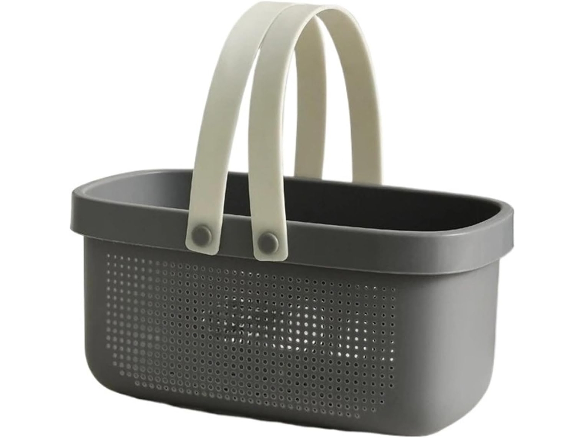 Topbathy En Plástico Color Gris Para Baño, Ahorra Espacio