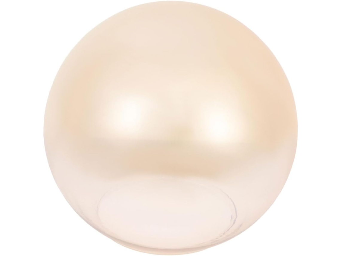 Pantalla De Cristal Redonda De Repuesto Para Lámpara Colgante O De Mesa.