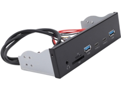 Concentrador Usb 3.2 Gen 1 Para Panel Frontal: Compatible Con Bahía De Unidad Óptica De 5,25 Pulgadas.