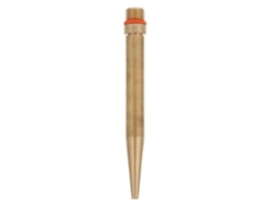 Punta de cobre para pistola de pegamento caliente con rosca extendida, 2,0 x 100 mm. Ideal para manualidades, reparaciones y proyectos de bricolaje. Aplicación precisa. Rosewell