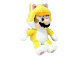 Pelúcia Mario Bros Star Cat 25 Cm De Alturavayotoy
