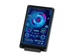 Monitor Lcd Ips De 3.5 Pulgadas Para Computadoras, Monitor Subpantalla De Monitoreo Cpu Gpu, Compatible Con Raspberry Pi, Windows Y Linux