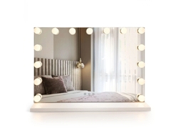 Espejo Rea Hollywood Whte 58x45 Led