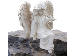 Estatua De Ángel Para Jardín, Estatuas De Ángeles Para El Jardín – Estatua De Ángel De Resina, Decoración Para