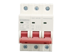 Disyuntor Trifásico Miniatura 3p 750v Cc 63a 6000a Montaje En Riel Din Protección Contra Cortocircuitos