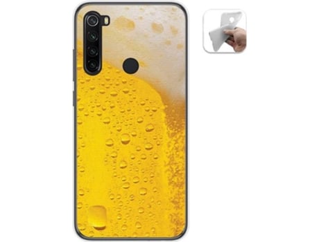 Carcasa Xiaomi Redmi Note 8T TUMUNDOSMARTPHONE Cerveza Multicolor