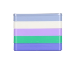 Caja Rectangular De Plástico Con Compartimentos Para Guardar Piezas De Relojería Y Herramientas.