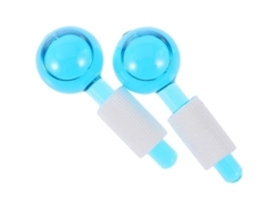 Set De 2 Bolas De Masaje Facial Con Hielo: Herramienta De Cuidado Facial Para Reducir Líneas De Expresión, Bolsas En Los Ojos Y Tensión En La Piel.