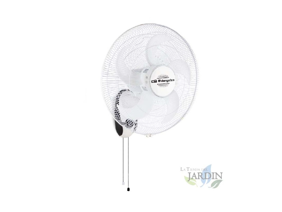Ventilador de Pared ORBEGOZO 5 Aspas (3 Velocidades - 80 W)