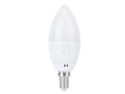 Bombilla LED inteligente E14 con control Wi-Fi, luz multicolor, compatible con Google Home y Alexa