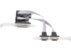 Adaptador PCI a puerto serie dual DB9 RS232 Puerto paralelo LPT SFUSHOS