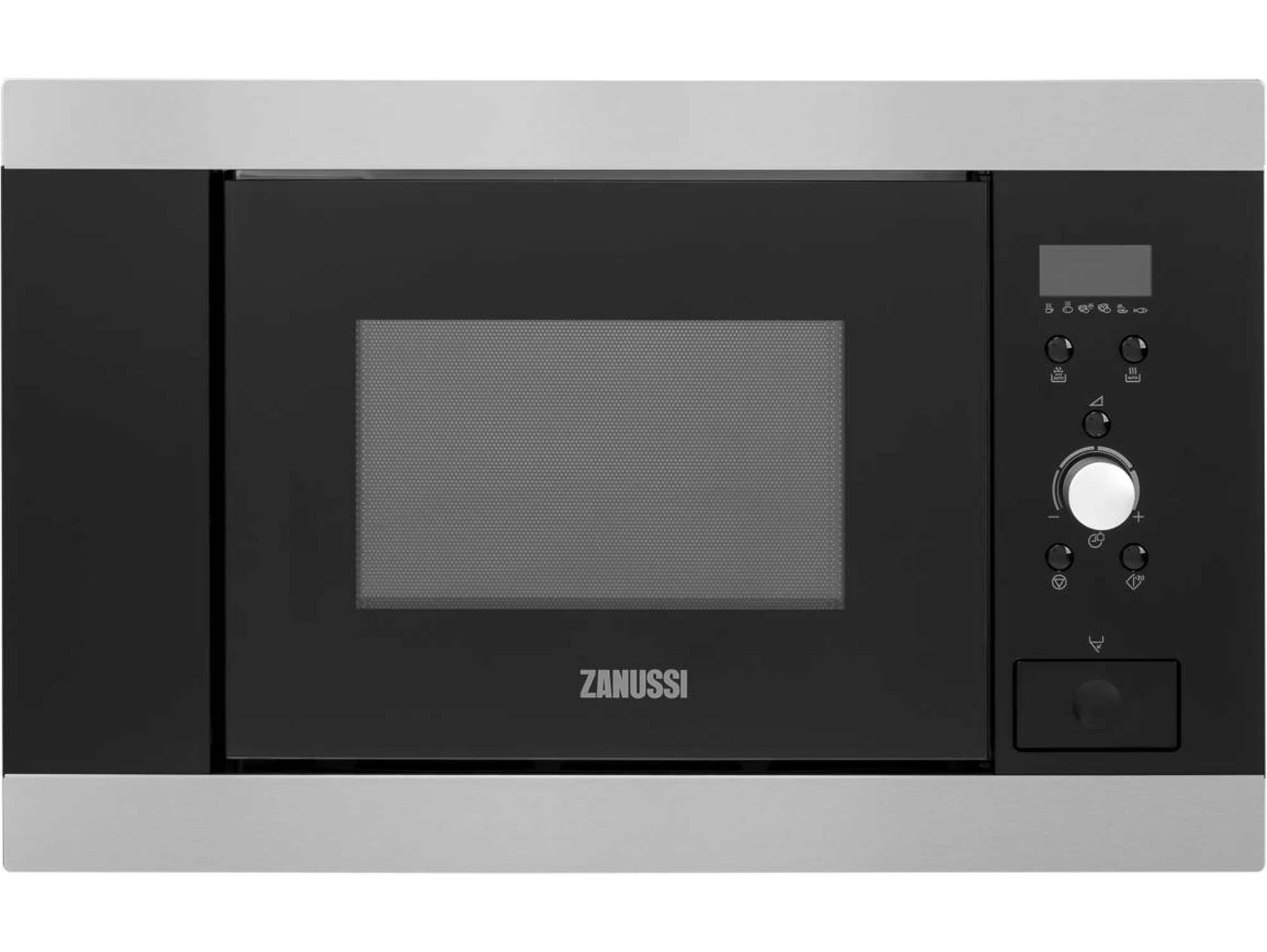 Microondas Zanussi Zbm17542xa integrable de 800 w con 5 niveles potencia inox antihuellas 17 16.8 17l 20