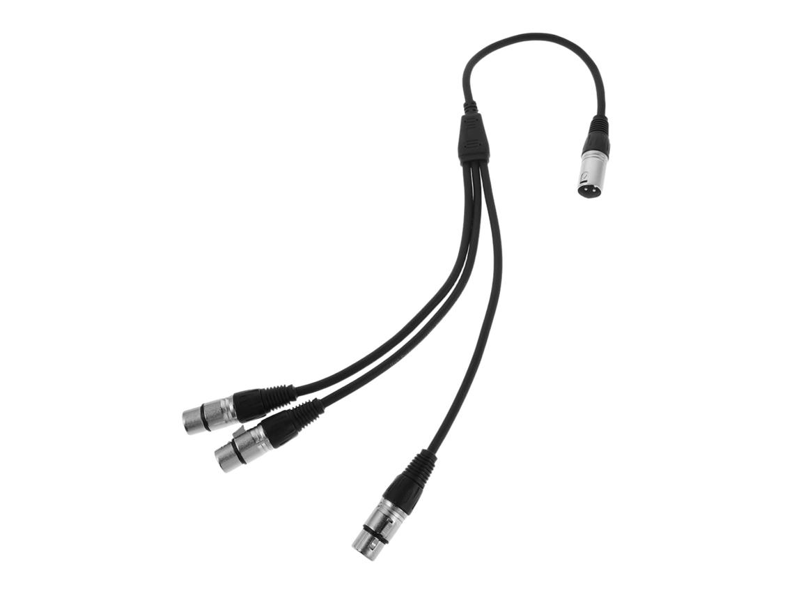 Cable Divisor Xlr A Hembra, Conector De Audio Balanceado Para Micrófono, Alto Rendimiento
