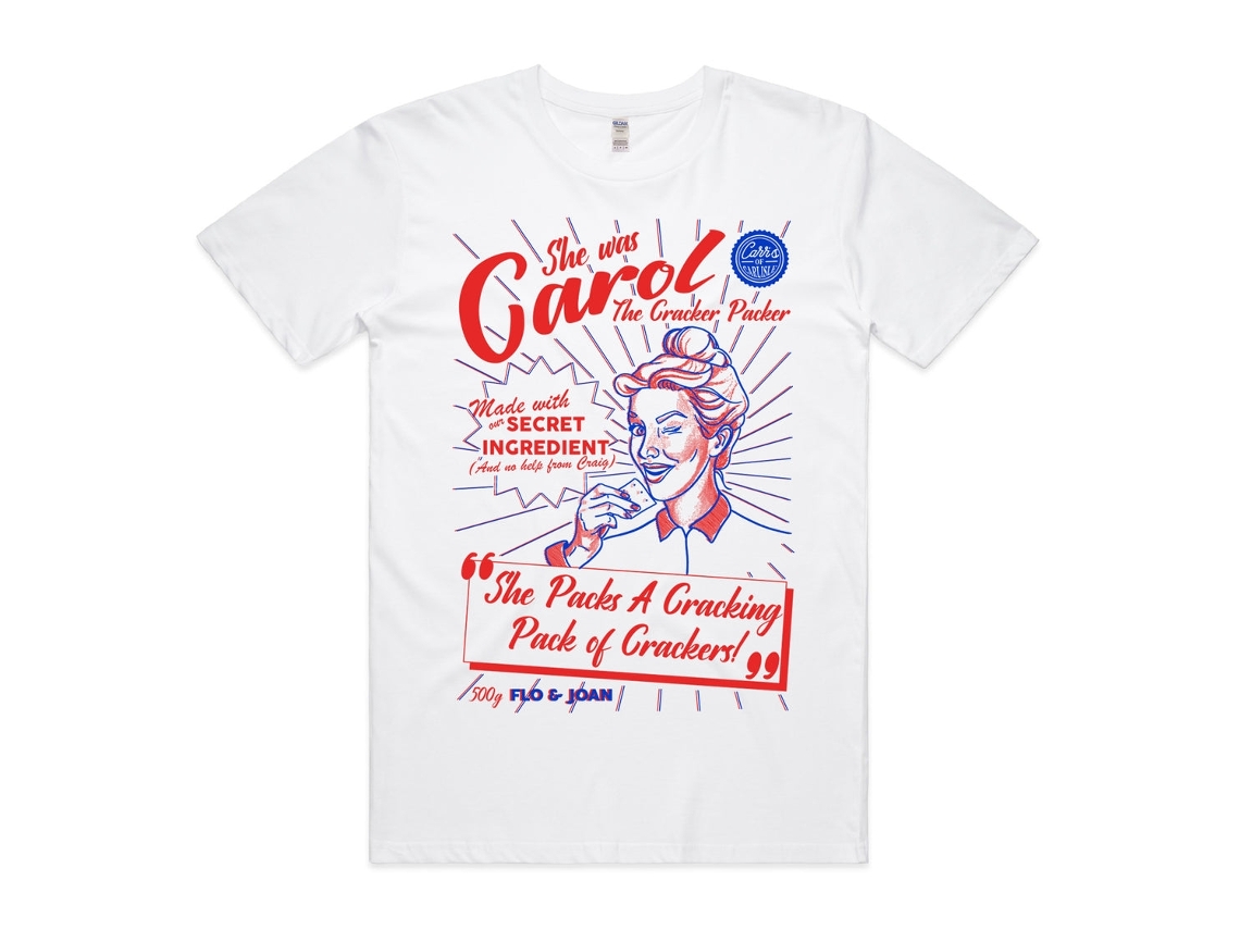 Flo Joan Carol T-shirt Rockinstone Unisex Adults Best Sellers Size:m