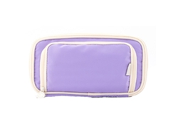 Ats-estuche De Lápices De Gran Capacidad Multicapa Portátil Fácil De Limpiar Para Útiles Escolares Morado
