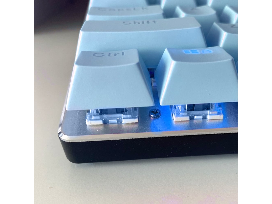 104 Llaveros Mecánicos Universales Con Clip Para Pc (azul)