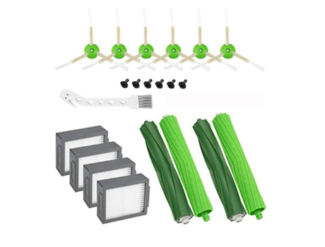 Kit de repuesto de 15 piezas, accesorios para Irobot Roomba I7 I7/I7 Plus E5 E6 E7, piezas de repuesto para filtro de cepillo aspirador