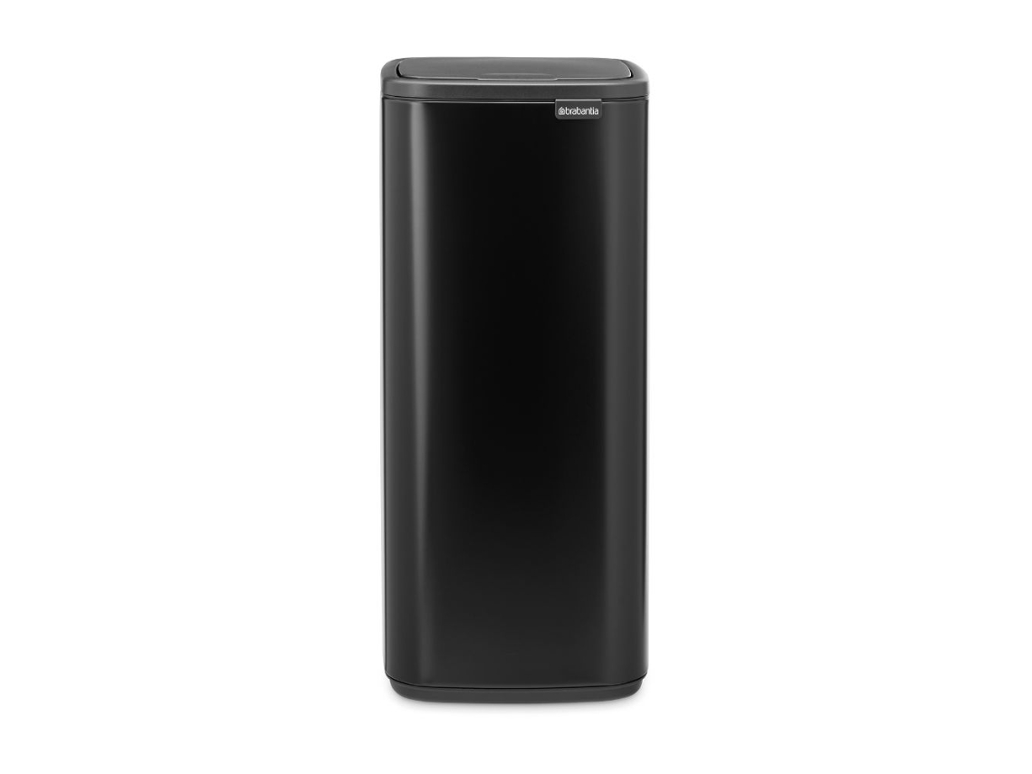 Cubo Touch Bo de 30 litros en negro mate
