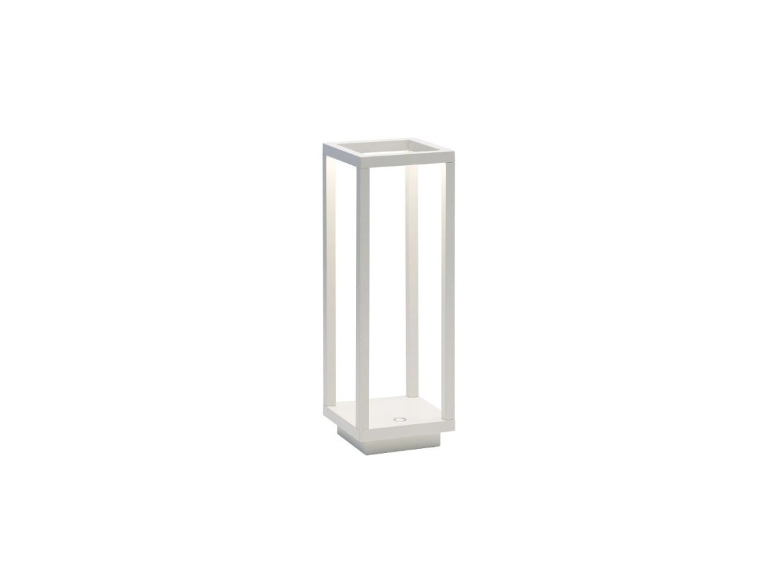 Farol de Hogar LED Blanco 2.2w con batería IP54 Azafrán ZAFFERANO