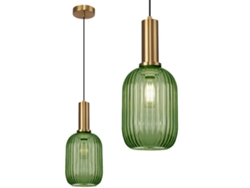 Lámpara de techo colgante Toolight App459 1cp verde