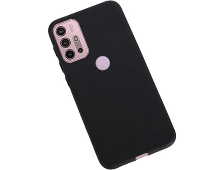 Carcasa Motorola Moto G30 G4M Silicona Negro