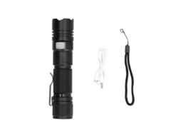 2026-linterna Led P50 De Alta Luz Usb Recargable Mini Antorcha De Aluminio Portátil Con Clip