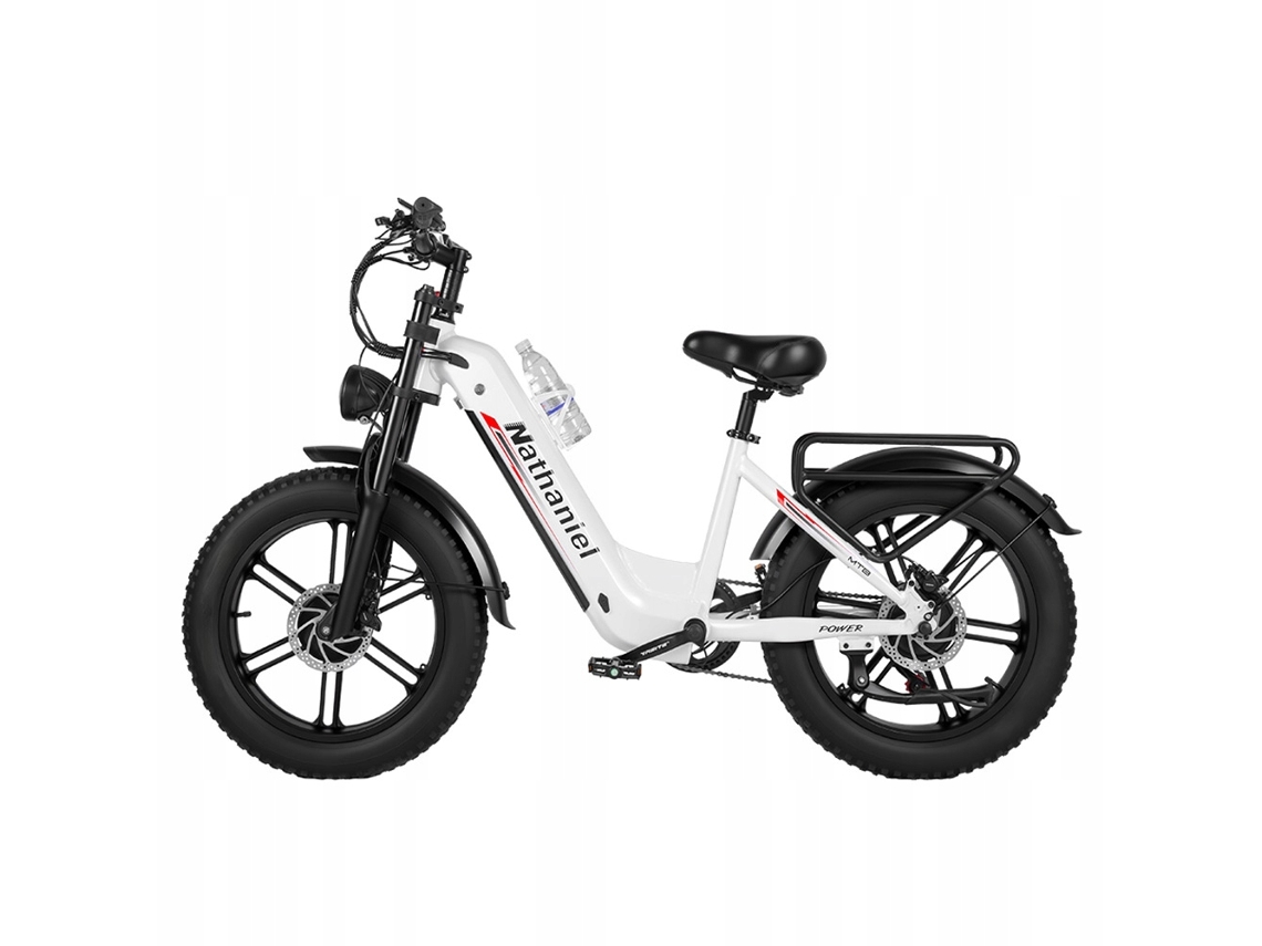 Bicicleta Eléctrica Todoterreno Nathaniel Syr08 Con Motor Dual De 2*1000w Y Batería De 48v Y 17.5ah