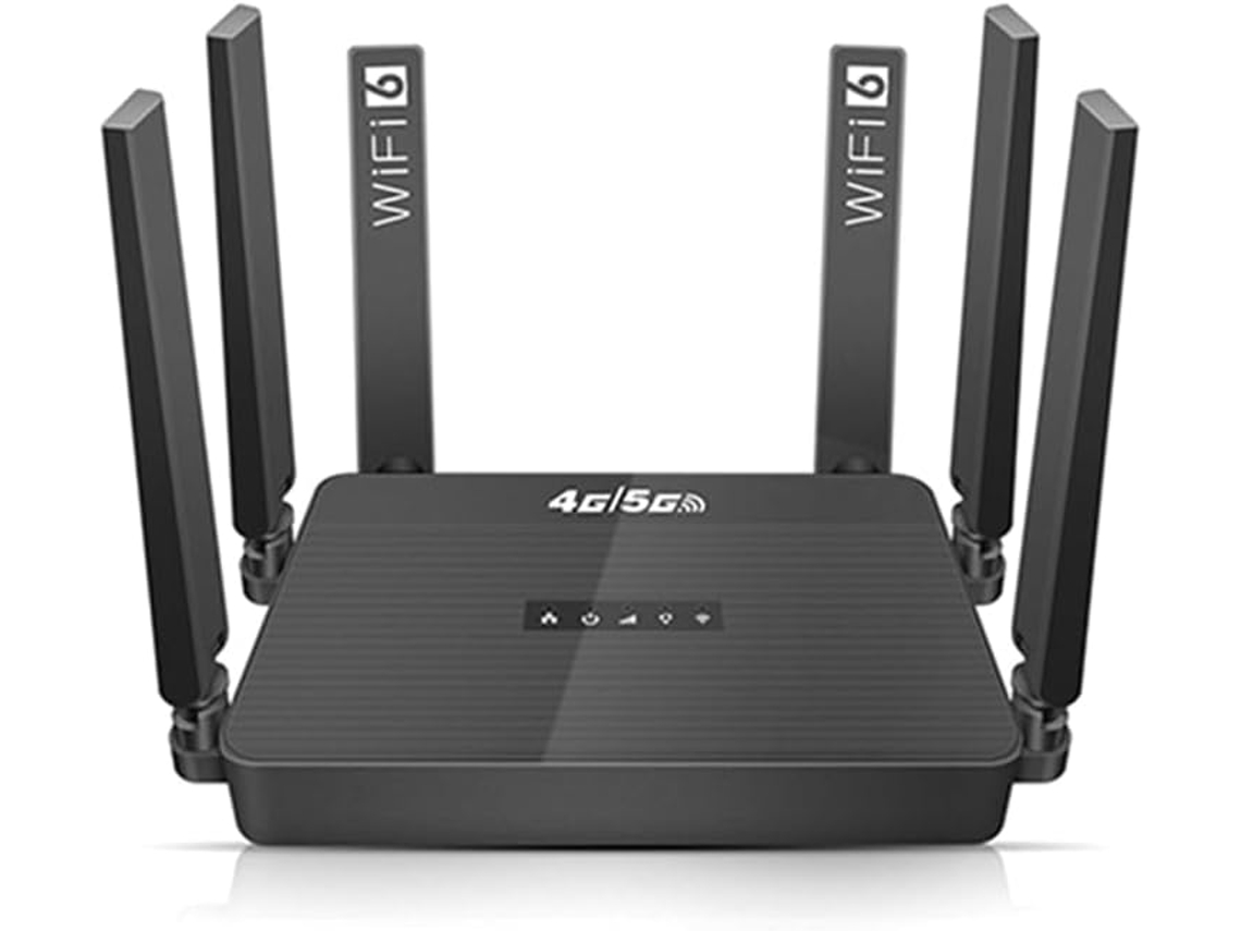 Router Wifi 6, 32 Usuarios, 4g/5g Lte, Ranura Para Tarjeta Sim +
