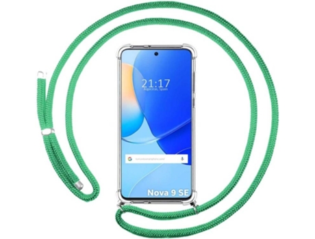 Carcasa para Huawei Nova 9 SE TUMUNDOSMARTPHONE Colgante Verde